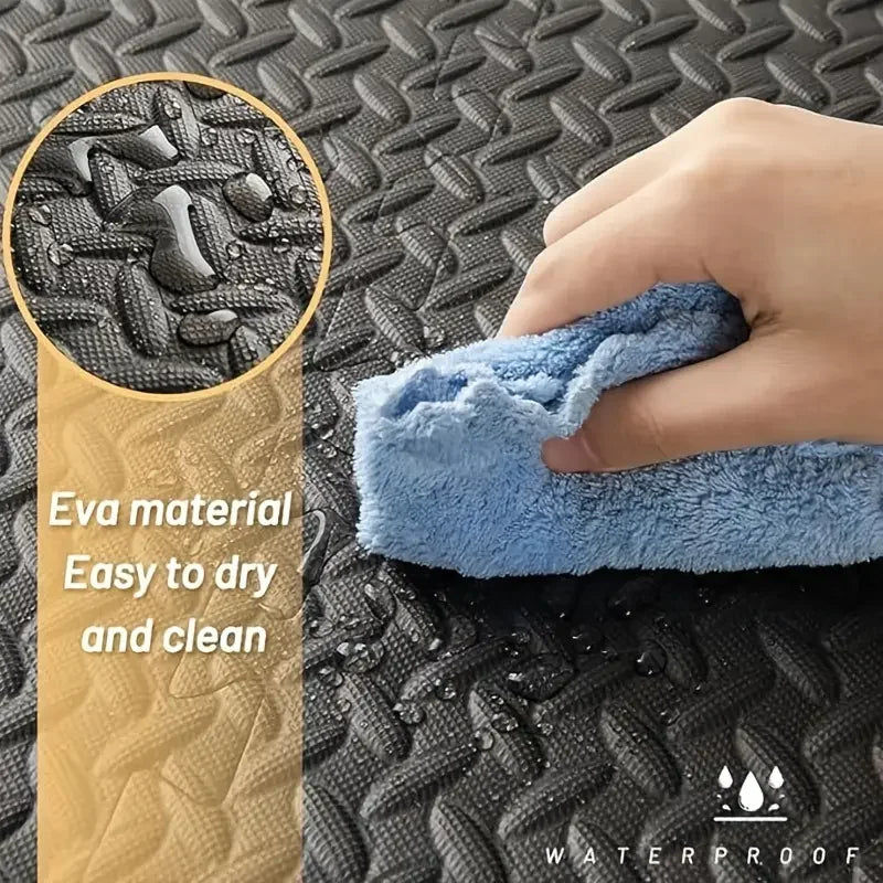 8/16 Pcs Foam Fitness Non Slip Yoga Mat Square Tiles -  Fitness Flooring -  Fitness Equipment Mat Suitable for Indoor Fitness