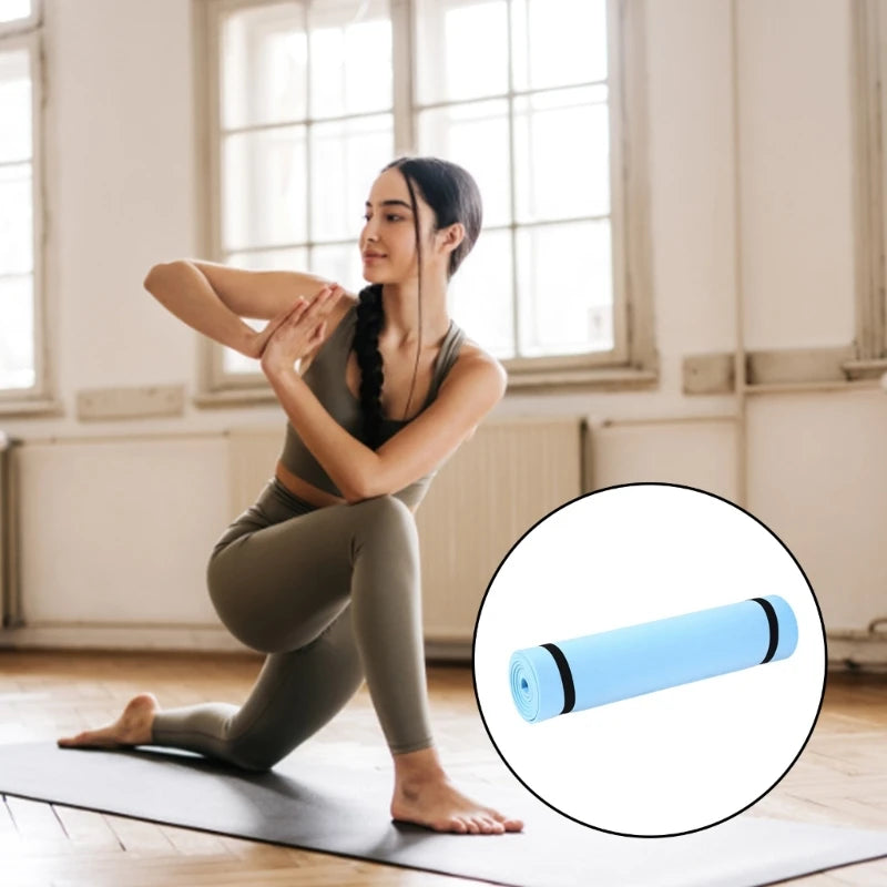 Nonslip Sports Fitness Mat Fitness Equipment for Exercise and Pilates Enduring