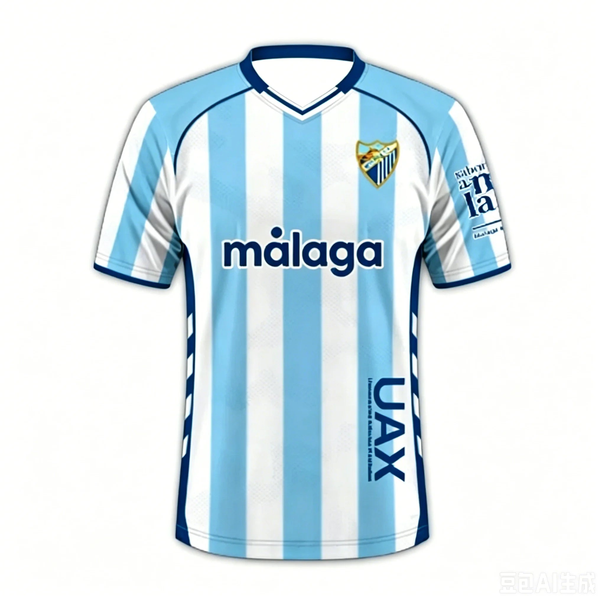 2026 New Soccer Jerseys for Adults & Children, Blue-White Striped Casual Athletic Tees