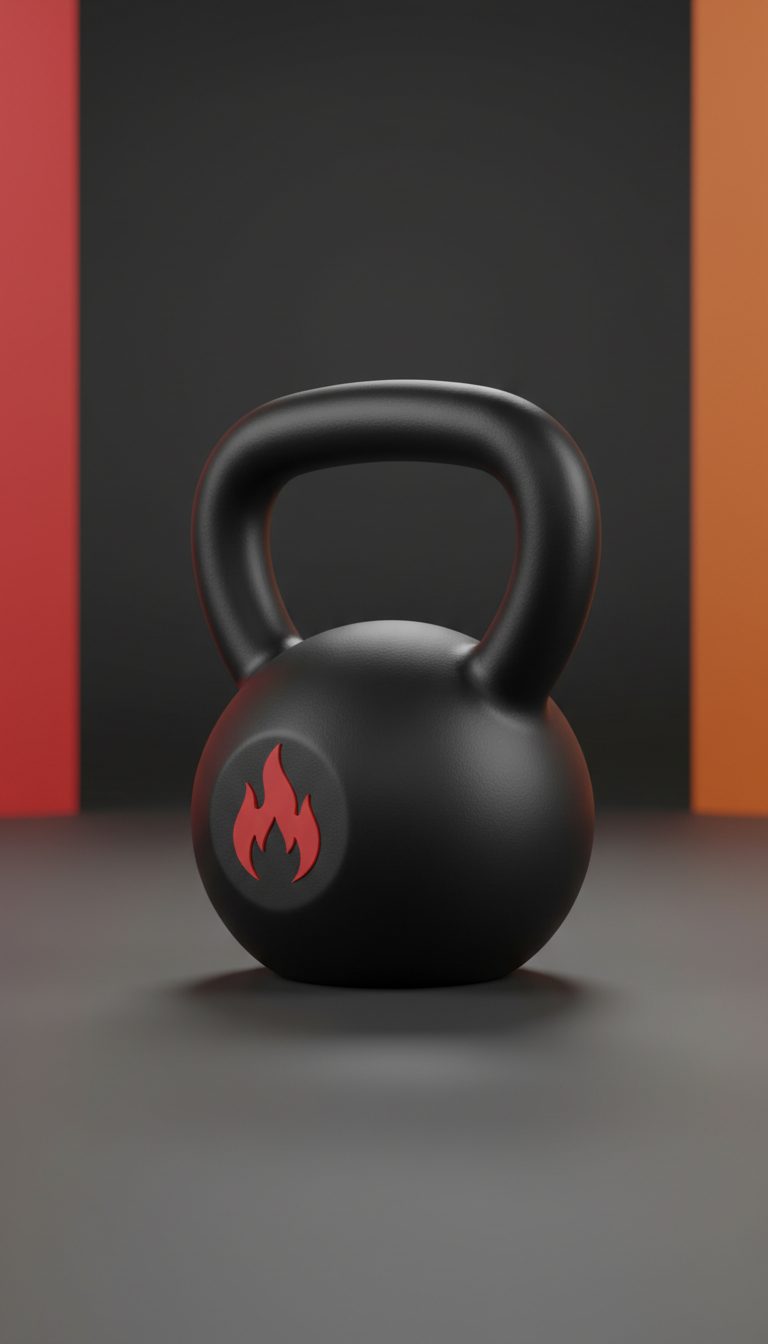 Cast Iron Kettlebell Matte Finish